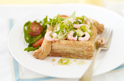 Spiced prawn tarts  HERO